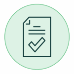 icon of paper with checkmark