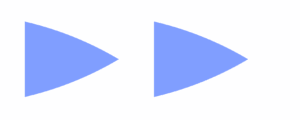 two blue arrows